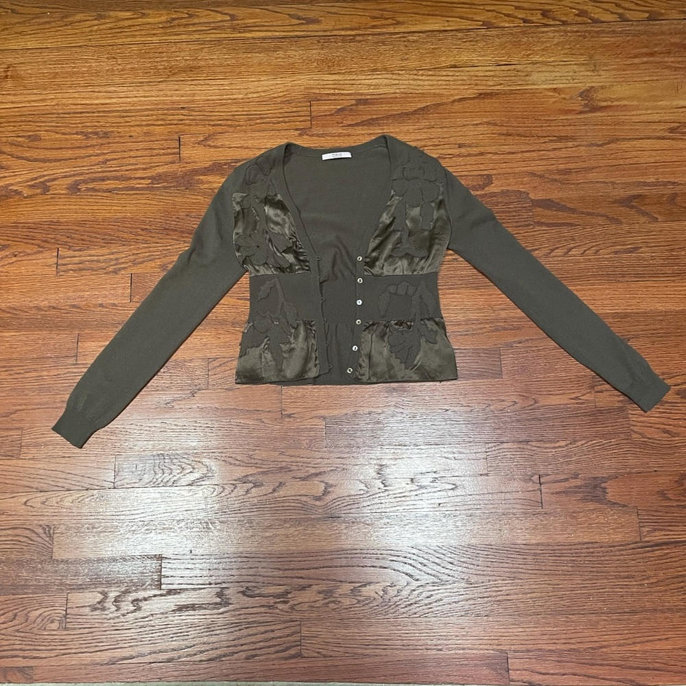 R.E.D VALENTINO button up sweater